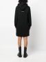 Karl Lagerfeld Ikonik 2.0 jurk met capuchon Zwart - Thumbnail 4