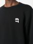 Karl Lagerfeld Ikonik sweater van biologisch katoen Zwart - Thumbnail 5