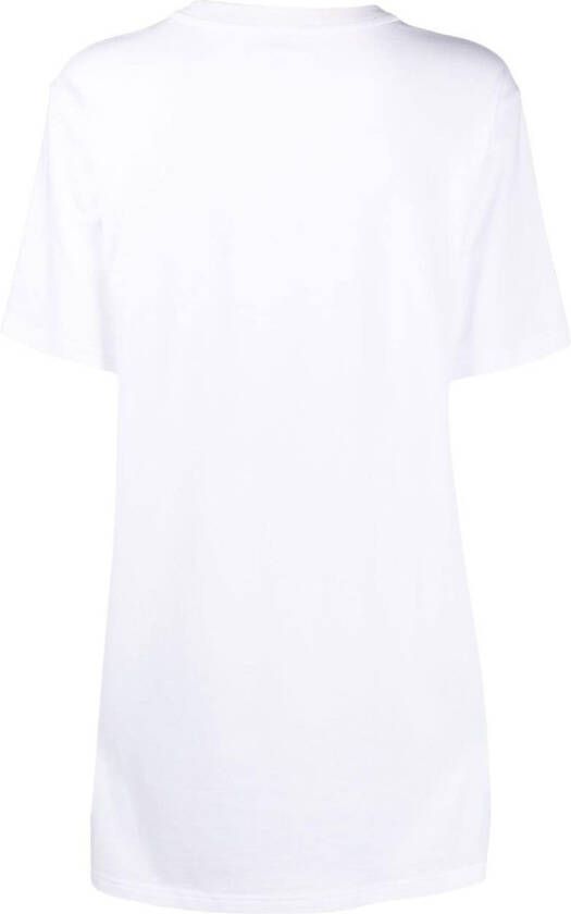 Karl Lagerfeld Ikon 2.0 pyjama T-shirtjurk Wit