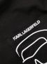 Karl Lagerfeld Ikonik pyjama Zwart - Thumbnail 3