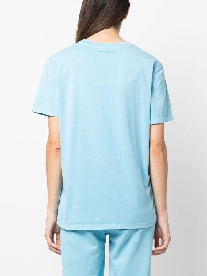 Karl Lagerfeld Karl Ikonik oversized T-shirt Blauw
