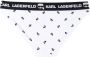 Karl Lagerfeld Ikonik slip met logoprint Wit - Thumbnail 2