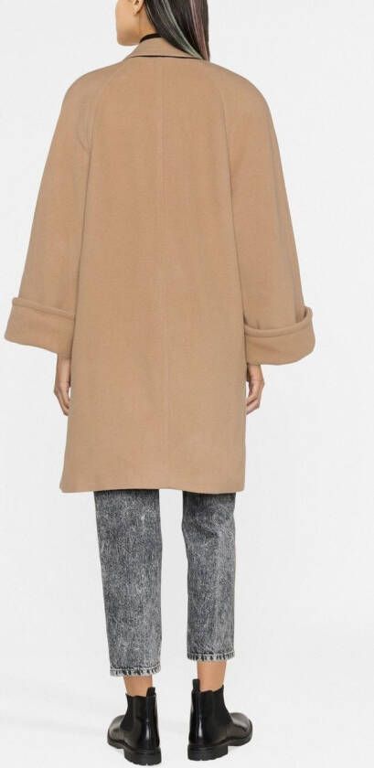 Karl Lagerfeld Jas met enkele rij knopen Beige