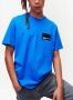 Karl Lagerfeld Jeans T-shirt met logoprint Blauw - Thumbnail 2