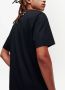 Karl Lagerfeld Jeans T-shirt van biologisch katoen met logoprint Zwart - Thumbnail 4