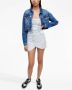 Karl Lagerfeld Jeans Denim mini-jurk Wit - Thumbnail 2