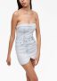 Karl Lagerfeld Jeans Denim mini-jurk Wit - Thumbnail 5