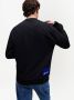Karl Lagerfeld Jeans Sweater van biologisch katoen Zwart - Thumbnail 4