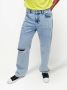 Karl Lagerfeld Jeans met gerafeld detail Blauw - Thumbnail 3
