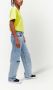 Karl Lagerfeld Jeans met gerafeld detail Blauw - Thumbnail 4