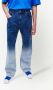 Karl Lagerfeld Jeans Straight jeans met ombré-effect Blauw - Thumbnail 3