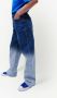 Karl Lagerfeld Jeans Straight jeans met ombré-effect Blauw - Thumbnail 4
