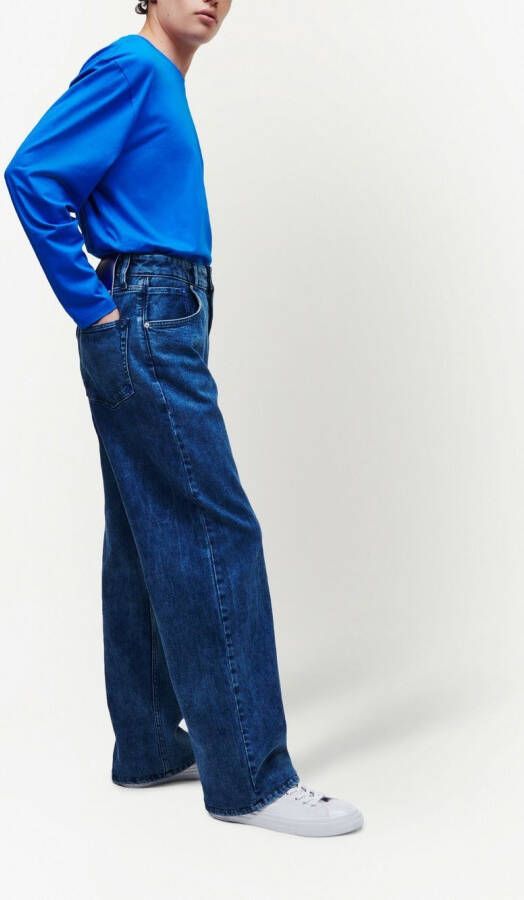 Karl Lagerfeld Jeans Ruimvallende jeans Blauw
