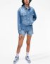 Karl Lagerfeld Jeans Shorts verfraaid met pailletten Blauw - Thumbnail 2