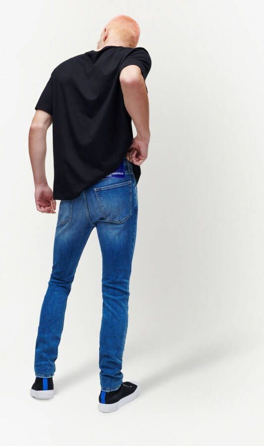 Karl Lagerfeld Jeans Skinny jeans Blauw