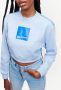 Karl Lagerfeld Jeans Sweater met logoprint Blauw - Thumbnail 4