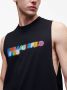 Karl Lagerfeld Jeans Tanktop met print Zwart - Thumbnail 3