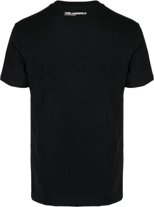 Karl Lagerfeld Katoenen T-shirt Zwart