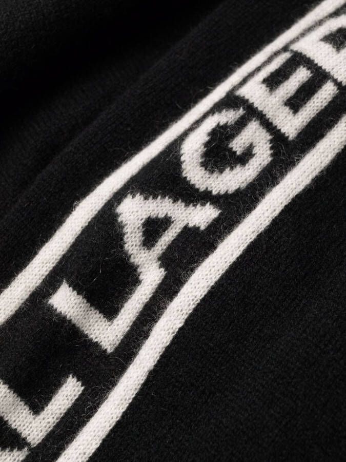 Karl Lagerfeld Kasjmier hoodie Zwart