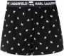 Karl Lagerfeld Katoenen pyjamaset Zwart - Thumbnail 2