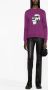 Karl Lagerfeld Ikon 2.0 katoenen sweater Paars - Thumbnail 2
