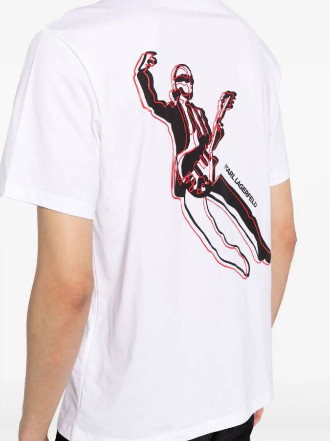 Karl Lagerfeld Katoenen T-shirt Wit