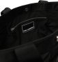 Karl Lagerfeld KFold shopper met logo-reliëf Zwart - Thumbnail 5