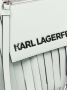 Karl Lagerfeld K Fringe hobo kleine tas Groen - Thumbnail 5