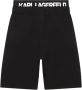 Karl Lagerfeld Kids Bermuda shorts met logoband Zwart - Thumbnail 2