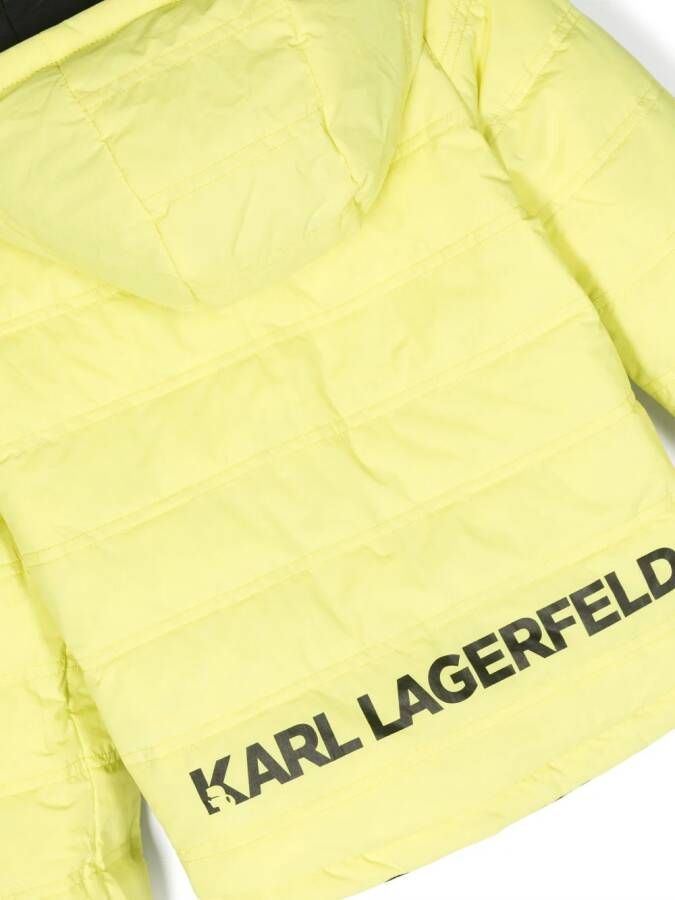 Karl Lagerfeld Kids Jack met capuchon Zwart