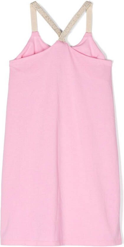 Karl Lagerfeld Kids Jersey jurk Roze