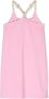Karl Lagerfeld Kids Jersey jurk Roze - Thumbnail 2