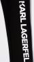 Karl Lagerfeld Kids Legging met logoprint Zwart - Thumbnail 4