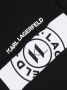 Karl Lagerfeld Kids Sweaterjurk met logoprint Zwart - Thumbnail 3