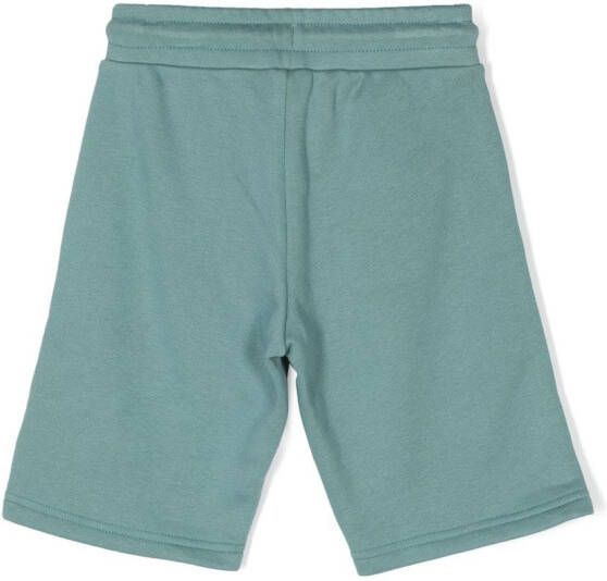Karl Lagerfeld Kids Trainingsshorts met logoprint Groen