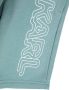 Karl Lagerfeld Kids Trainingsshorts met logoprint Groen - Thumbnail 3