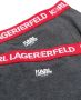 Karl Lagerfeld Kids Twee slips met logoband Grijs - Thumbnail 3