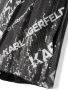 Karl Lagerfeld Kids Shorts met pailletten Zwart - Thumbnail 3