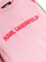 Karl Lagerfeld Kids Sjaal met logoprint Roze - Thumbnail 3