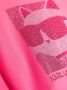 Karl Lagerfeld Kids Sweater met Choupette logo Roze - Thumbnail 3