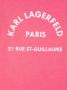 Karl Lagerfeld Kids T-shirt met logoprint Roze - Thumbnail 3