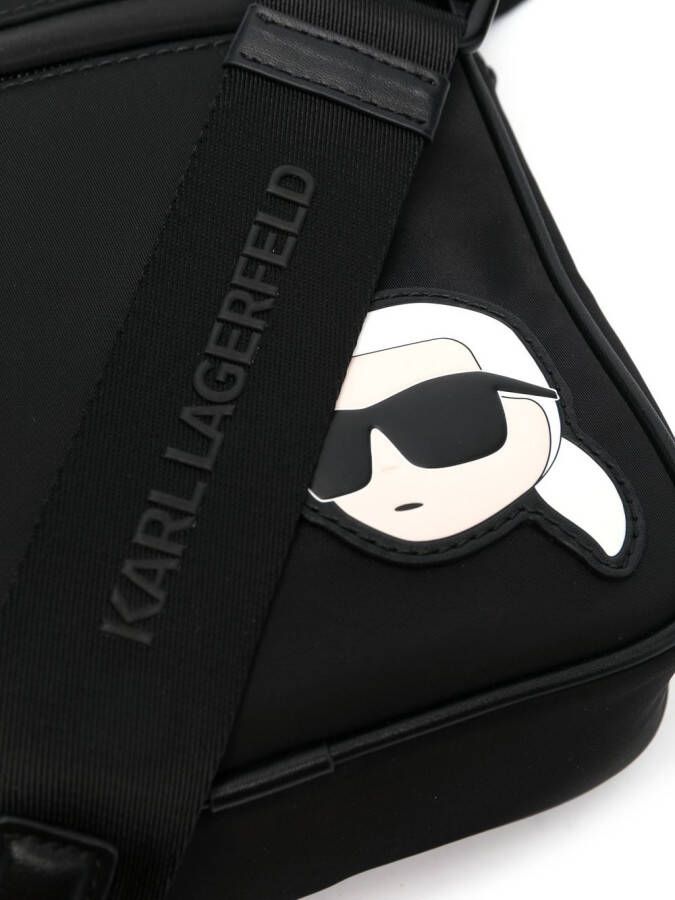 Karl Lagerfeld Ikon crossbodytas Zwart