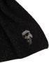 Karl Lagerfeld Metallic sjaal Zwart - Thumbnail 2