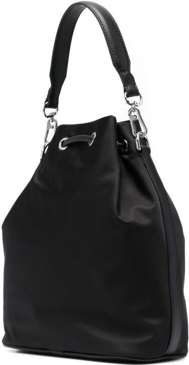 Karl Lagerfeld K Ikonik bucket-tas Zwart