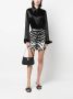 Karl Lagerfeld Ikon schoudertas met applicatie Zwart - Thumbnail 2