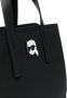 Karl Lagerfeld Ikonik shopper met geknoopt detail Zwart - Thumbnail 4