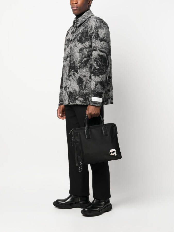 Karl Lagerfeld Ikon 2.0 aktetas Zwart