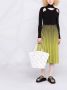 Karl Lagerfeld k Punched shopper met logo Wit - Thumbnail 2