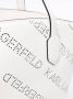 Karl Lagerfeld k Punched shopper met logo Wit - Thumbnail 5