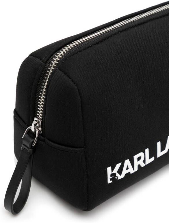 Karl Lagerfeld K Skuare shopper met reliëf Zwart